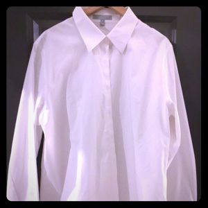 16w Foxcroft White Button Shirt